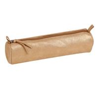 Clairefontaine 4x Céleste, rundes Schlampermäppchen, Disco gold 410028C