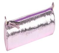 Clairefontaine 4x Céleste Schlampermäppchen Leder Ø5,5x22cm rosa 410106C