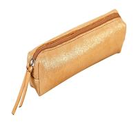 Clairefontaine 4x Schlampermäppchen Slim 4x2,5x19,5cm Disco gold 410023C