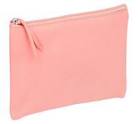 Clairefontaine 4x Flaches Schlampermäppchen Leder 22x11cm koralle 410147C