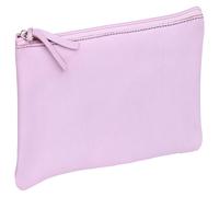 Clairefontaine 4x Flaches Schlampermäppchen gefärbtes Leder 22x11cm lila 410146C