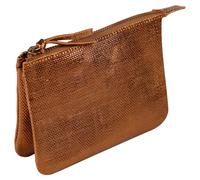 Clairefontaine 4x Kleines Schlampermäppchen Leder 13x9cm bronze 410045C