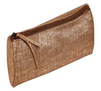 Clairefontaine 4x KLEO-PATHRA Schlampermäppchen Leder rund gold 410034C