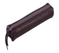 Clairefontaine 4x Lawrence Schlampermäppchen 19,5x2,5x4cm aubergine 410081C