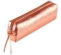 Clairefontaine 4x Schlampermäppchen Leder Cuirisé TM 4x2,5x19,5cm Kupfer 400002C