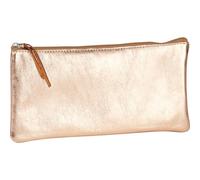 Clairefontaine 4x Schlampermäppchen Leder Cuirisé TM flach 22x11cm Kupfer 8700C