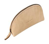 Clairefontaine 6x Schlampermäppchen aus Leder beige 18x5,5cm - Beige 103512C