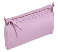 Clairefontaine 6x Schlampermäppchen gefärbtes Leder Ø5,5x22 cm lila 410149C