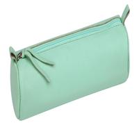 Clairefontaine 6x Schlampermäppchen gefärbtes Leder Ø5,5x22cm pistaziengrün - 410160C - 410160C