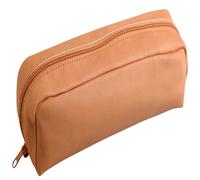 Clairefontaine 6x Schlampermäppchen aus Leder Naturton 22x5x3cm Natur 8300C