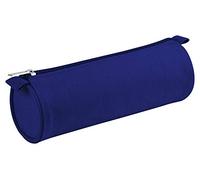 Clairefontaine 8473C Schlampermäppchen Basic (rund, Ø7 x 22 cm, aus Textil, robust und praktisch) 1 Stück farbig sortiert