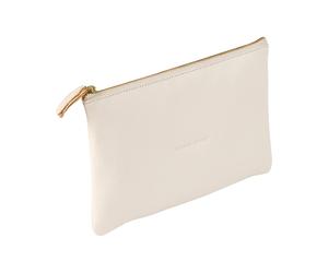 Clairefontaine 8x Flying Spirit Schlampermäppchen aus Leder weiß 22x11 cm - Weiß 104513C - weiß 104513C