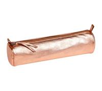 Clairefontaine 8x Rund Federmäppchen Leder Ø5,5x22cm 4 Farben 410194C