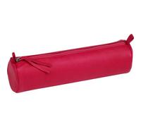 Clairefontaine 8x Rund Federmäppchen Leder Ø5,5x22cm dunkle Farben 410193C