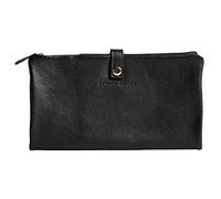 Clairefontaine 930027C Schlampermäppchen (Flying Spirit aus Lammleder, flach,26,3 x 24 x 2 cm, 1 Fach) 1 Stück schwarz