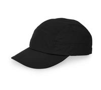 Clakllie 5 Panel Baseball Cap UV Schutz Basecap Quick Dry Cap Herren Damen Verstellbare Outdoor Sport Caps Schildkappen Outdoor Sport Kappe Camp Trucker Kappe,WBBC3-Black