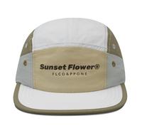 Clakllie Schnelltrocknend Baseball Cap Flat Bill Basecap 5 Panel Flat Brim Cap Leichtes Sommer Schildmütze UV Protection Flach Cap UPF 50+ Sonnenkappe,White