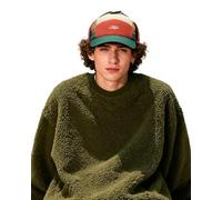 Clakllie Winter Basecap mit Ohrenklappen Warm Fleece 5 Panel Baseball Cap Verstellbar Earflap Cap Outdoor Fliegermütze Herren Schirmmütze für Reise Outdoor Freizeit Camping,CRDT01-Orange Green