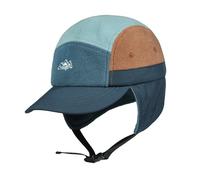 Clakllie Winter Basecap mit Ohrenklappen Warm Fleece 5 Panel Baseball Cap Verstellbar Earflap Cap Outdoor Fliegermütze Herren Schirmmütze für Reise Outdoor Freizeit Camping,CRDT01-Blue Khaki