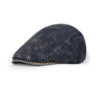 Clakllie Winter Warme Schirmmütze Flatcap Herren Klassische Schiebermütze Barret Cap für Freizeit Jagd Retro Verstellbar Gatsby Ivy Irish Hat Baskenmütze Tellermütze,NB25Q13-Navy Khaki