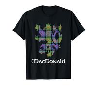 Clan McDonald Tartan Schottischer Familienname Scotland T-Shirt