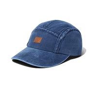 CLAPE 5 Panel Cap Herren Damen Retro Washed Baseball Cap Waschbarer Stoff Baseballmütze Unstructured Dad Hat Classic Camp Cap Unisex Cap