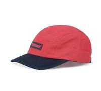 CLAPE 5 Panel Cap Herren Sommer Baumwolle Basecap Flat Brim Baseball Cap Outdoor Schildkappen UV Schutz Kappe Anpassbar Schirmmütze Red HNZD2