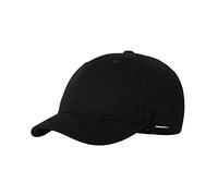 CLAPE Baseball Kappe Kurzer Schirm Cotton Twill Short Brim Basecap Verstellbar Leichte Outdoor Sport Kappe Polo Trucker Hat Fitted Cap Black RD01