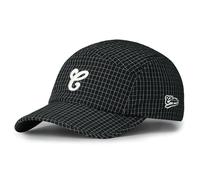 CLAPE Basecap Herren Baseballkappe Damen Karierte Sonnenschutz Schirmmütze Dad Cap Outdoor CAPI Golf Kappe 5 Panel Cap Schwarz Black BSAC2569