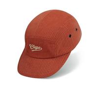 CLAPE Basecap Herren Damen 5 Panel Cap Flat Brim Baseball Cap Baumwolle Soft Einstellbar Unisex RunningLeichtgewicht Outdoor Sport OrangeRed BSAP2515