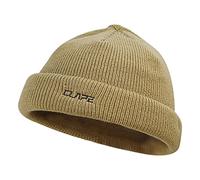 CLAPE Beanie Herren Kurz Strickmütze Unisex Trawler Winter Beanie Hat Trawler Mütze Warm Cuffed Plain Cap Watch Hat Wintermütze