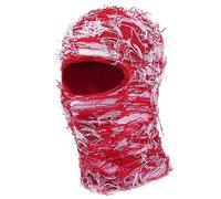 CLAPE Distressed Balaclava Ski Mask Winddichte Sturmhaube Vollgesichts Gesichtsmaske Knitted Warm Full Face Mask