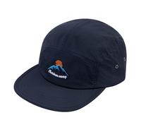 CLAPE Flat Brim Baseball Cap 5 Panel Camp Hat Wasserdicht Basecap Sommer Outdoor Kappe Unstructured Dad Cap Atmungsaktive Sunscreen Navy DFB3