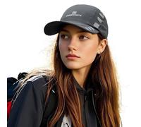 CLAPE Leichte Mesh Cap Herren Schnelltrocknende Sport Baseball Cap Atmungsaktive Baseballkappe Quick Dry Running Cap UV-Schutz Kappe Darkgray CP23