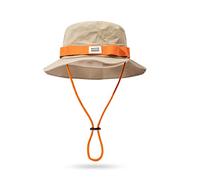 CLAPE Outdoor Hut Boonie Buschhut mit Kinnband UV Schutz Safari Hat Cowboy Fischerhut Verstellbar Schlapphut Wide Brim Sun Hat Khaki DFH01