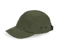 CLAPE Quick Dry Sports Cap wasserdichte Basecap 5 Panel Kappe Herren Damen Breathable Soft Baseball Cap Waterproof Nylon Grün Green GD51