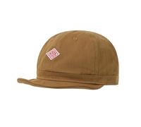 CLAPE Short Brim Cap Herren Damen Cotton Baseball Cap Verstellbar Basecap Kurzer Schirm Sommer Outdoor Cappy Atmungsaktiv Cycling Cap Khaki BB5