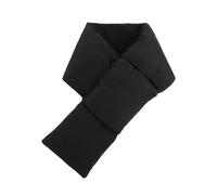 CLAPE Weiche Winterschal Damen Pure Farbe Schals Herren Daunen Schal Rectangle Loophole Bow Scarf