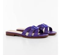 Claquette Guess violett aus Leder