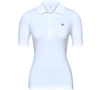 T-Shirt CLARINA "RALF", Damen, Gr. 44, weiß, Obermaterial: 100% Baumwolle., unifarben, comfort fit, hoch geschlossener Ausschnitt, Shirts T-Shirt, Pima Cotton Interlock (25876159-44) weiß