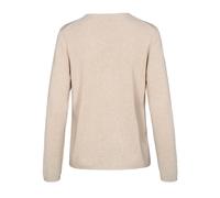 CLARINA - Ganzjahres NOS V-Pullover, 1/1 209 sand mel. - Gr. - 46