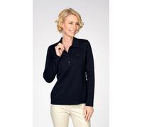 CLARINA - NOS Polo-Shirt, 1/1 Arm, uni 616 marine - Gr. - 42