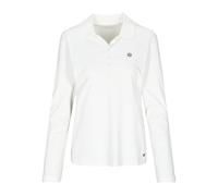 CLARINA - NOS Poloshirt, 1/1 Arm, uni 102 offwhite - Gr. - 36