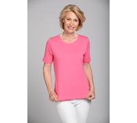 CLARINA - NOS Rdh.-Shirt, 1/2 Arm, uni 415 pink - Gr. - 38