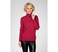 CLARINA - NOS Rollkragen-Pullover,1/1Arm 444 beere - Gr. - 44
