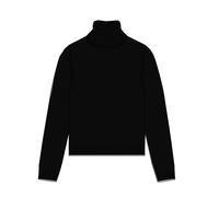CLARINA - NOS Rollkragen-Pullover,1/1Arm 900 schwarz - Gr. - 42