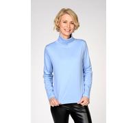 CLARINA - NOS Rollkragen-Shirt,1/1 Arm 605 bleu - Gr. - 46