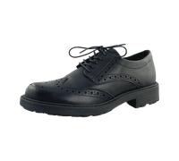 female Freizeit Schnürer schwarz Schnürhalbschuh 38