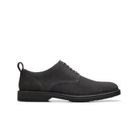 Clarks Aldwin Lace Herren-Schnürhalbschuhe, Dark Grey SDE, 46 EU