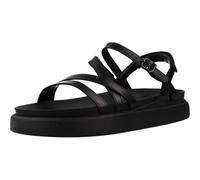 Clarks Damen Aristella Rose Sandale, Black Leather, 37 EU